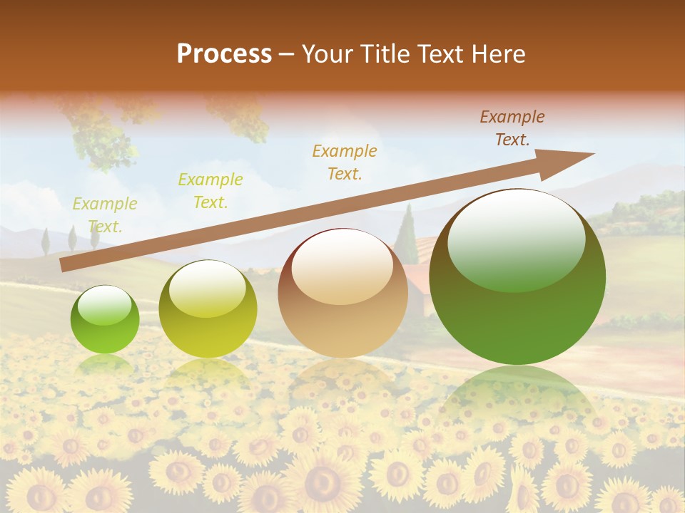 Rural Tuscany House PowerPoint Template