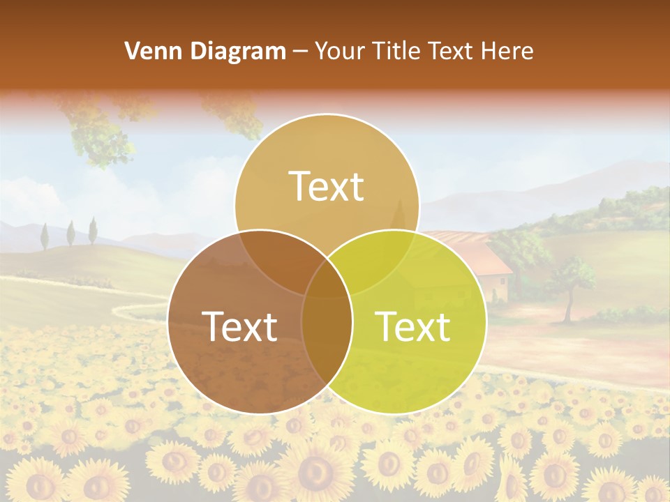 Rural Tuscany House PowerPoint Template