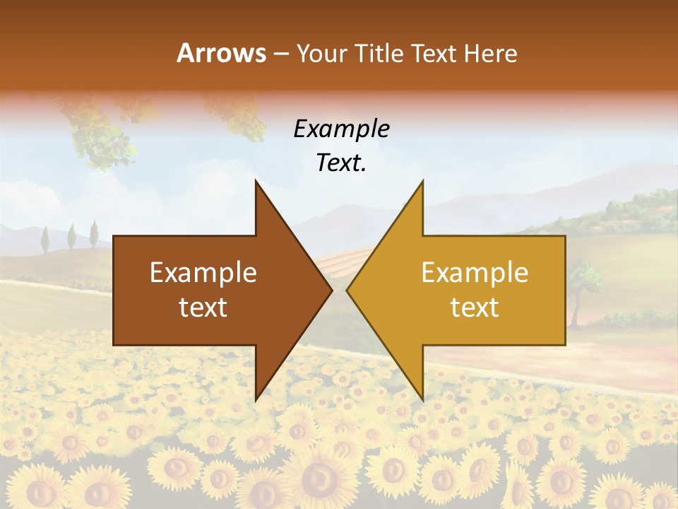 Rural Tuscany House PowerPoint Template