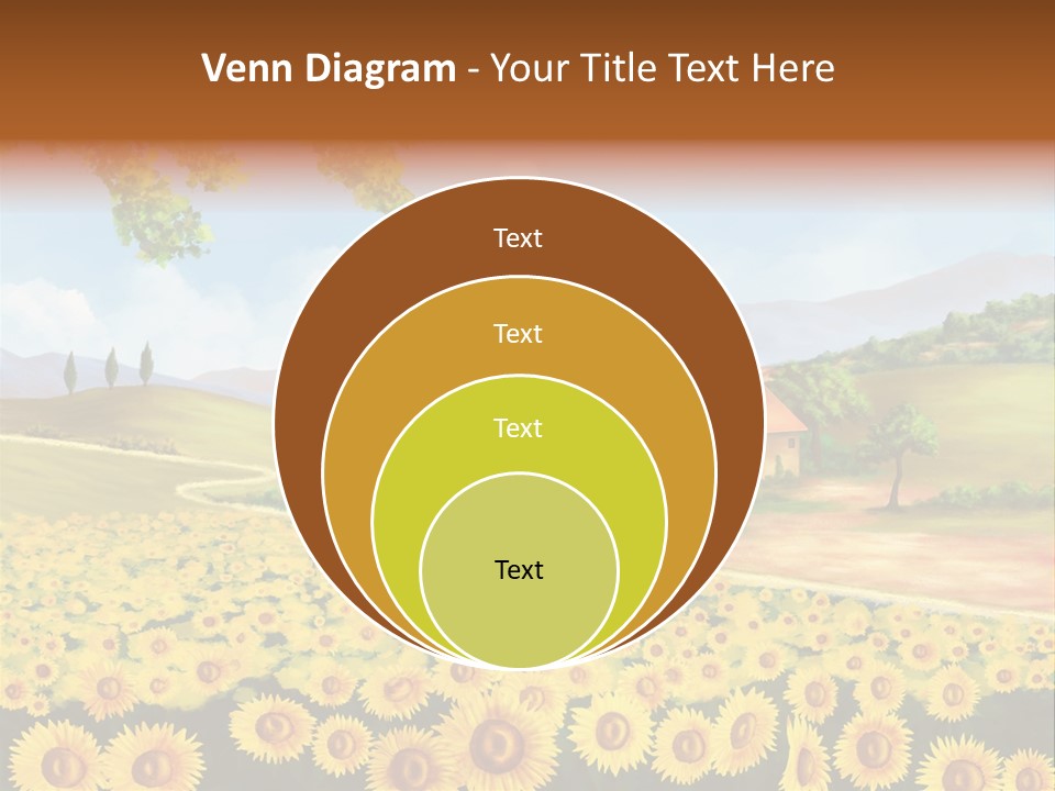 Rural Tuscany House PowerPoint Template