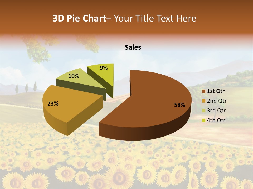 Rural Tuscany House PowerPoint Template