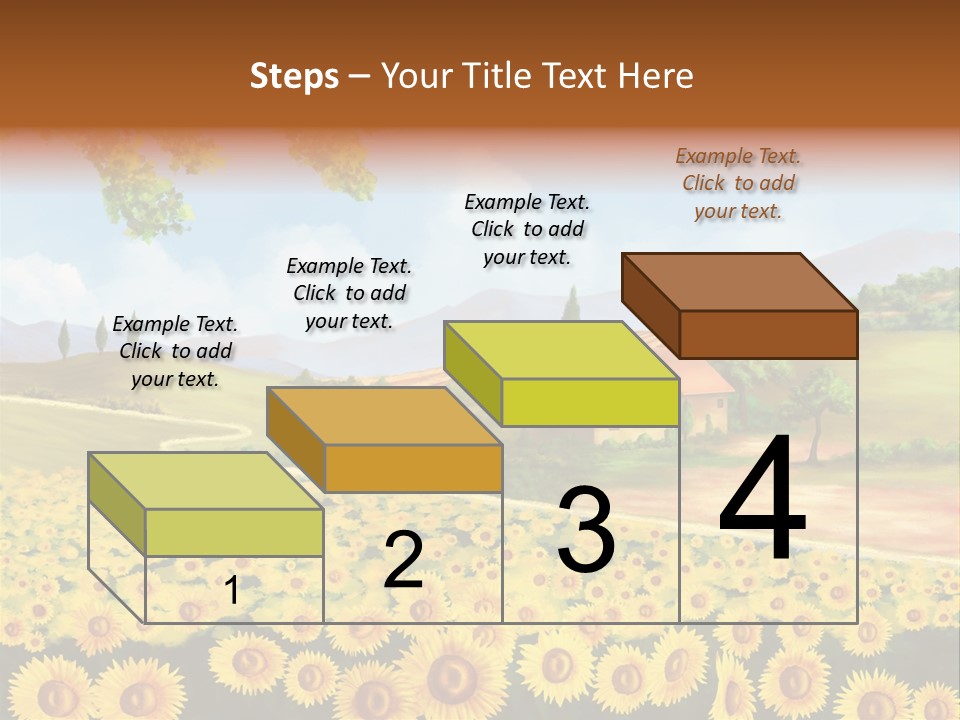 Rural Tuscany House PowerPoint Template