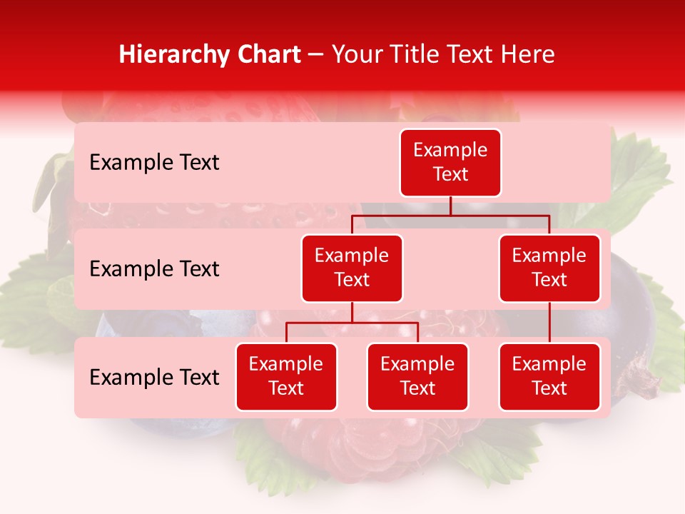 Food Strawberry Mix PowerPoint Template