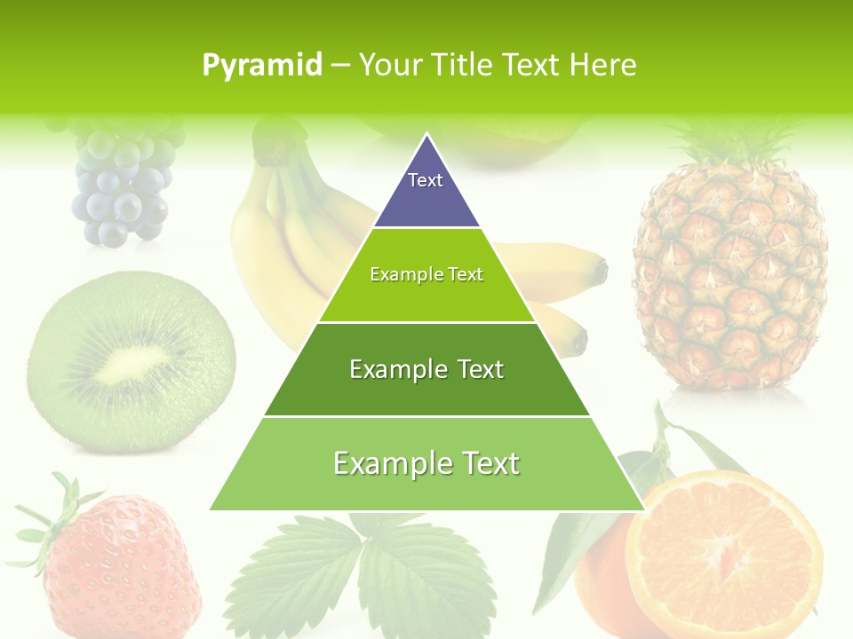 Organic Blue Still Life PowerPoint Template