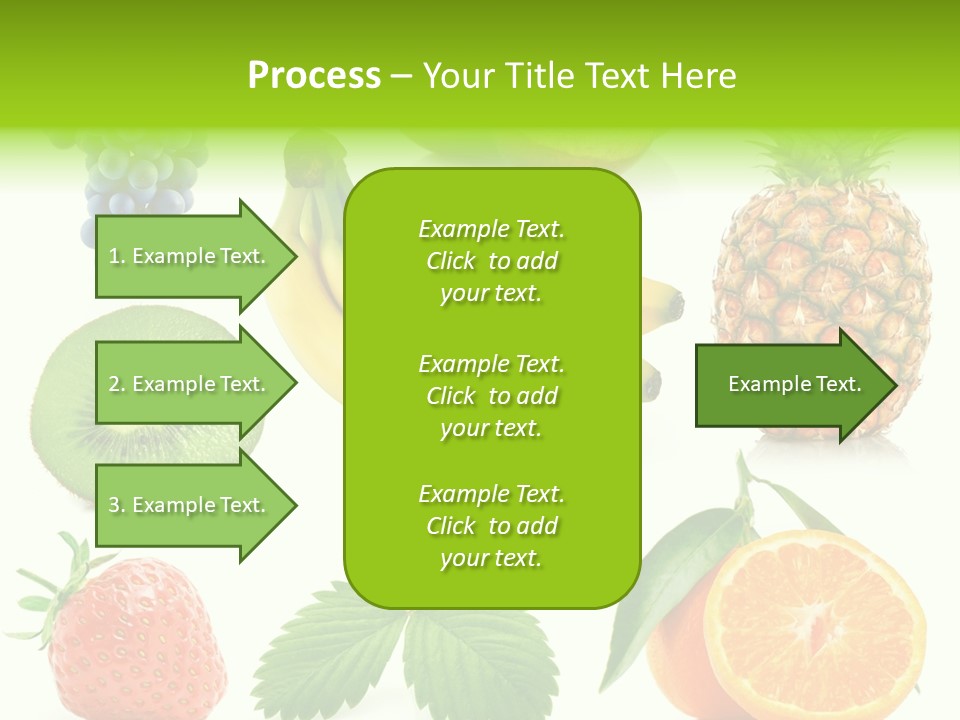 Organic Blue Still Life PowerPoint Template
