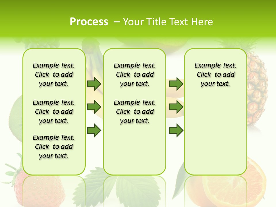 Organic Blue Still Life PowerPoint Template