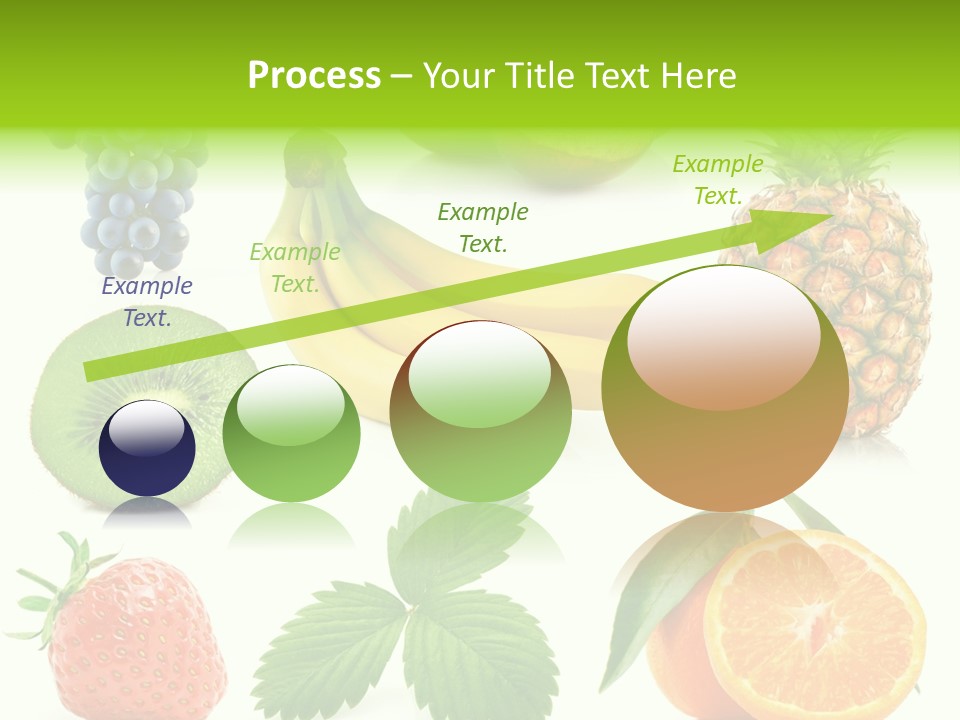 Organic Blue Still Life PowerPoint Template