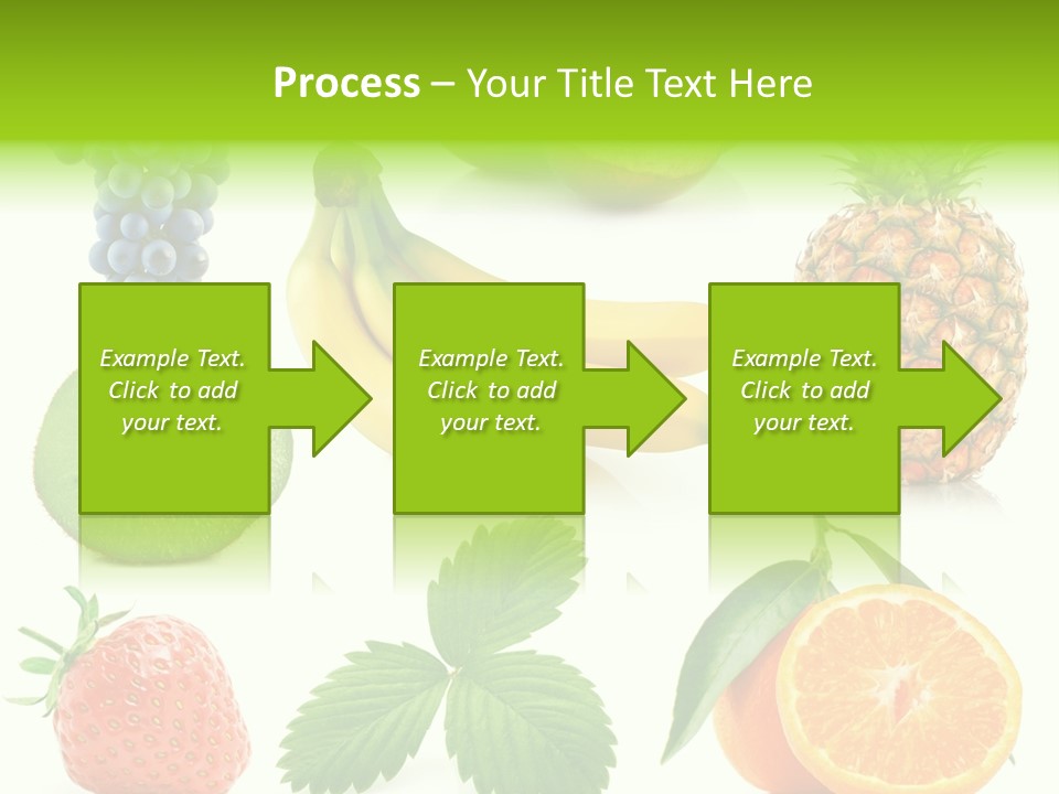 Organic Blue Still Life PowerPoint Template