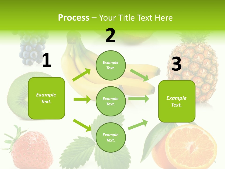 Organic Blue Still Life PowerPoint Template