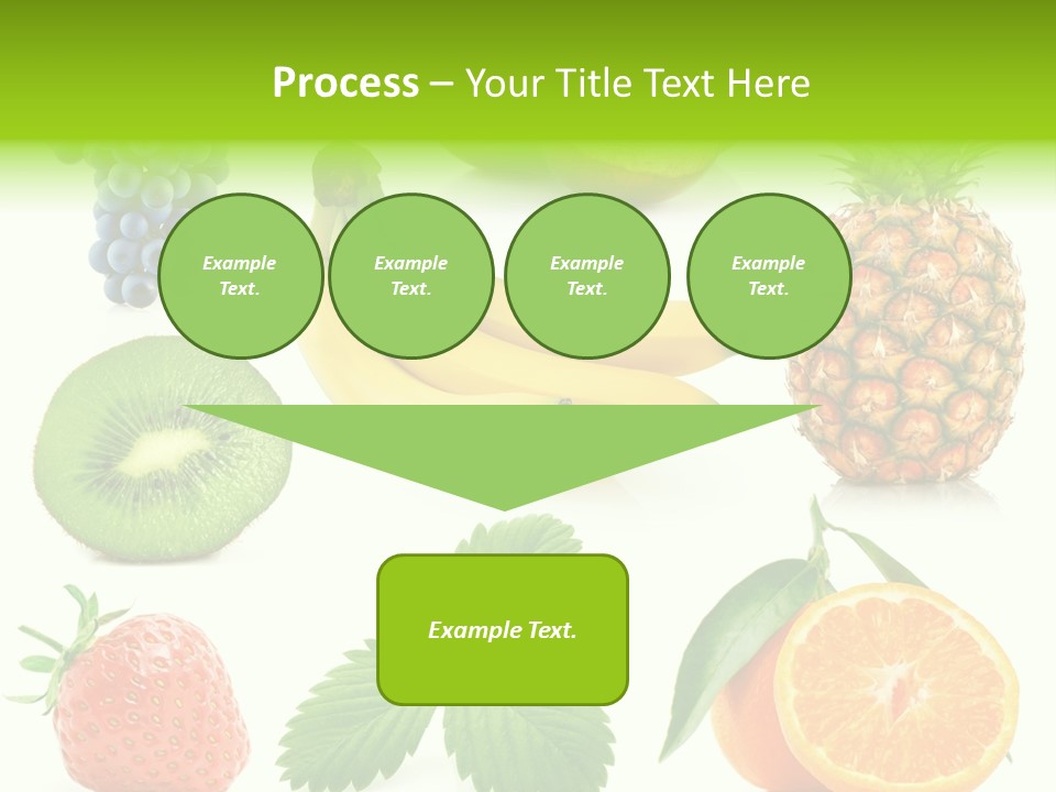 Organic Blue Still Life PowerPoint Template