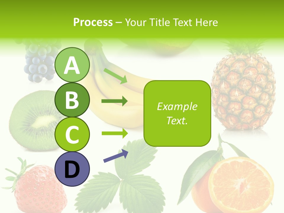 Organic Blue Still Life PowerPoint Template