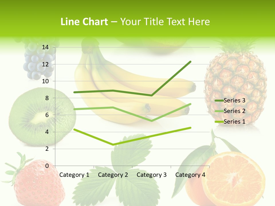 Organic Blue Still Life PowerPoint Template