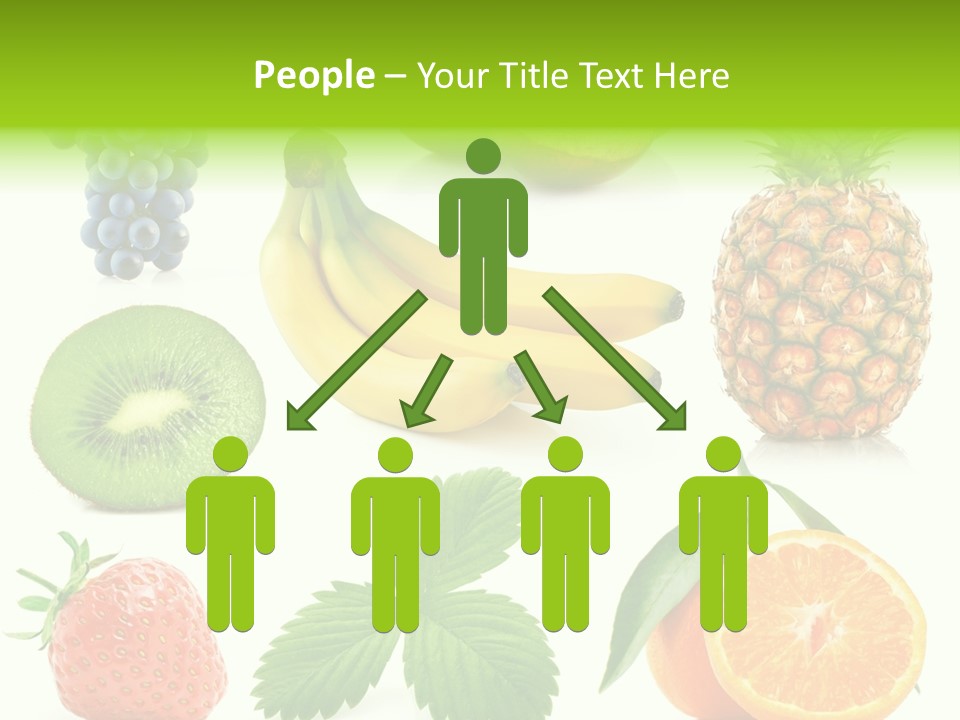 Organic Blue Still Life PowerPoint Template