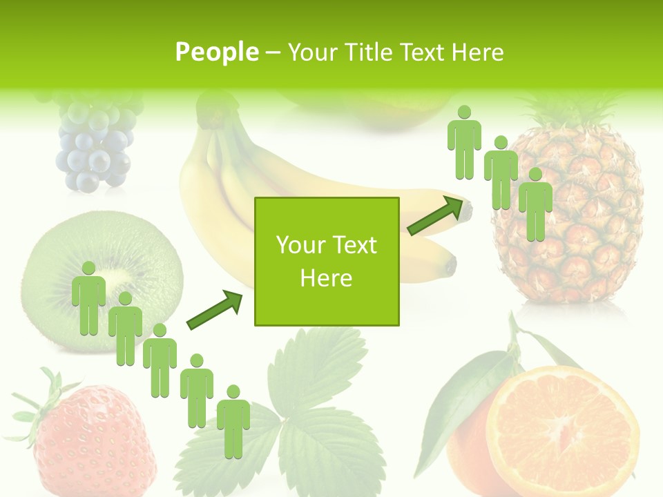 Organic Blue Still Life PowerPoint Template