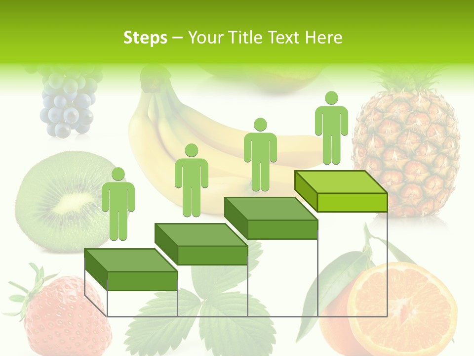 Organic Blue Still Life PowerPoint Template