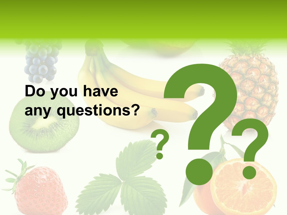 Organic Blue Still Life PowerPoint Template