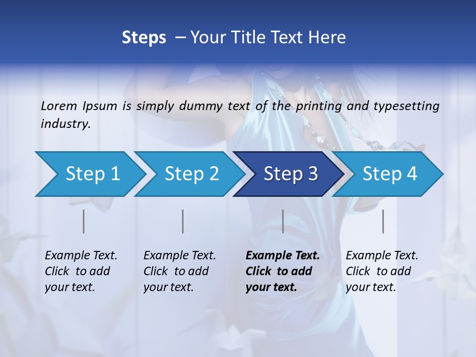 Beauty Shoes Satisfaction PowerPoint Template