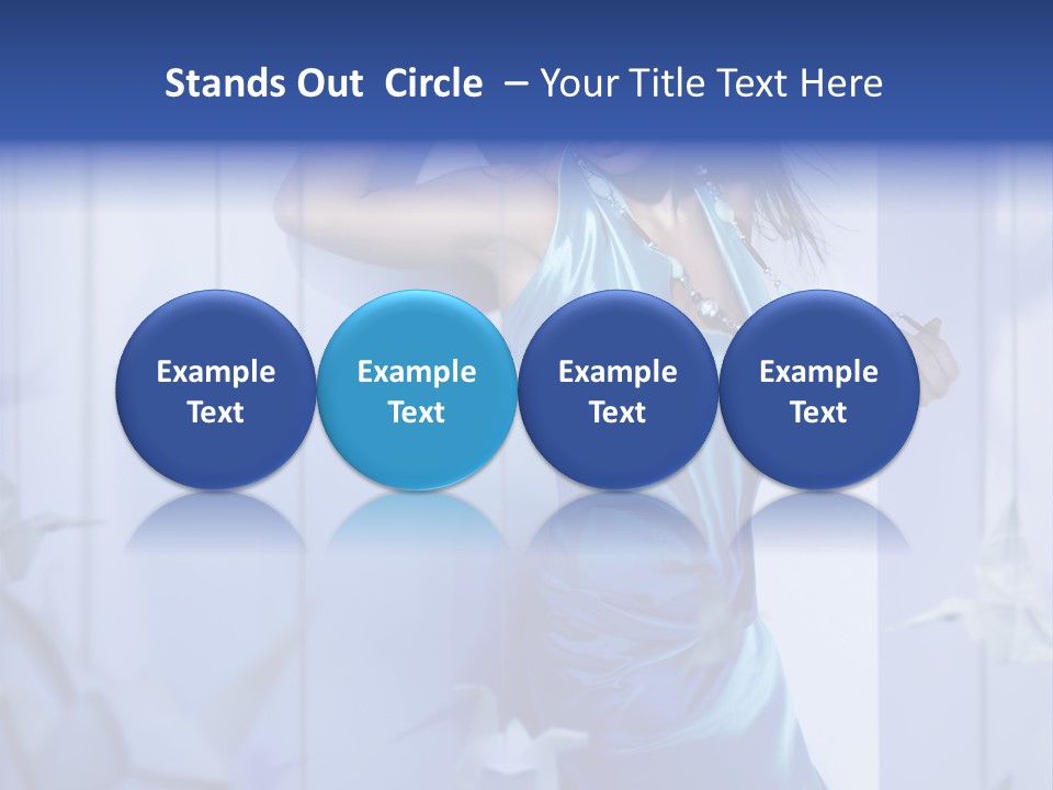 Beauty Shoes Satisfaction PowerPoint Template