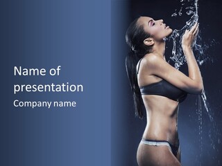 Relax Body Young PowerPoint Template