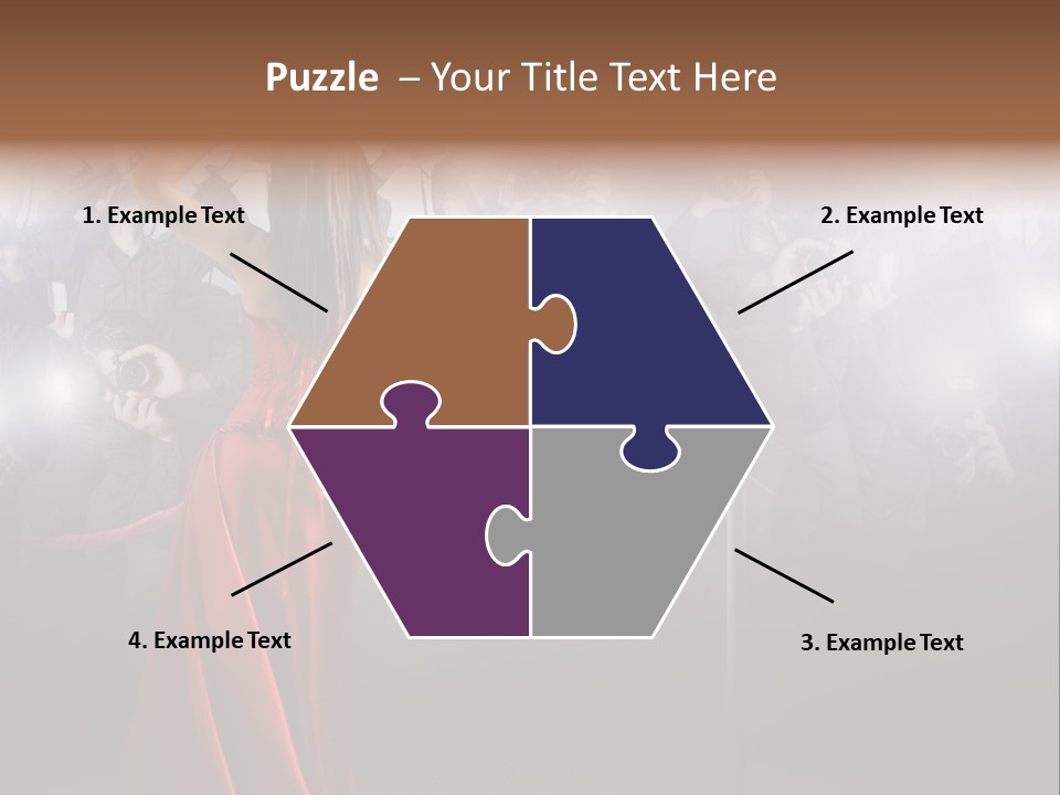 Girl Beauty Gala PowerPoint Template