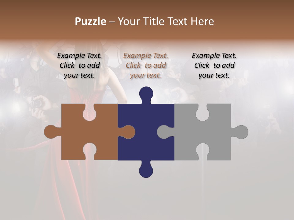 Girl Beauty Gala PowerPoint Template