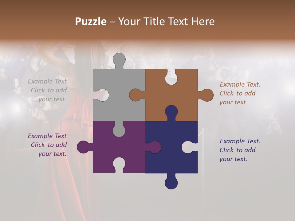 Girl Beauty Gala PowerPoint Template