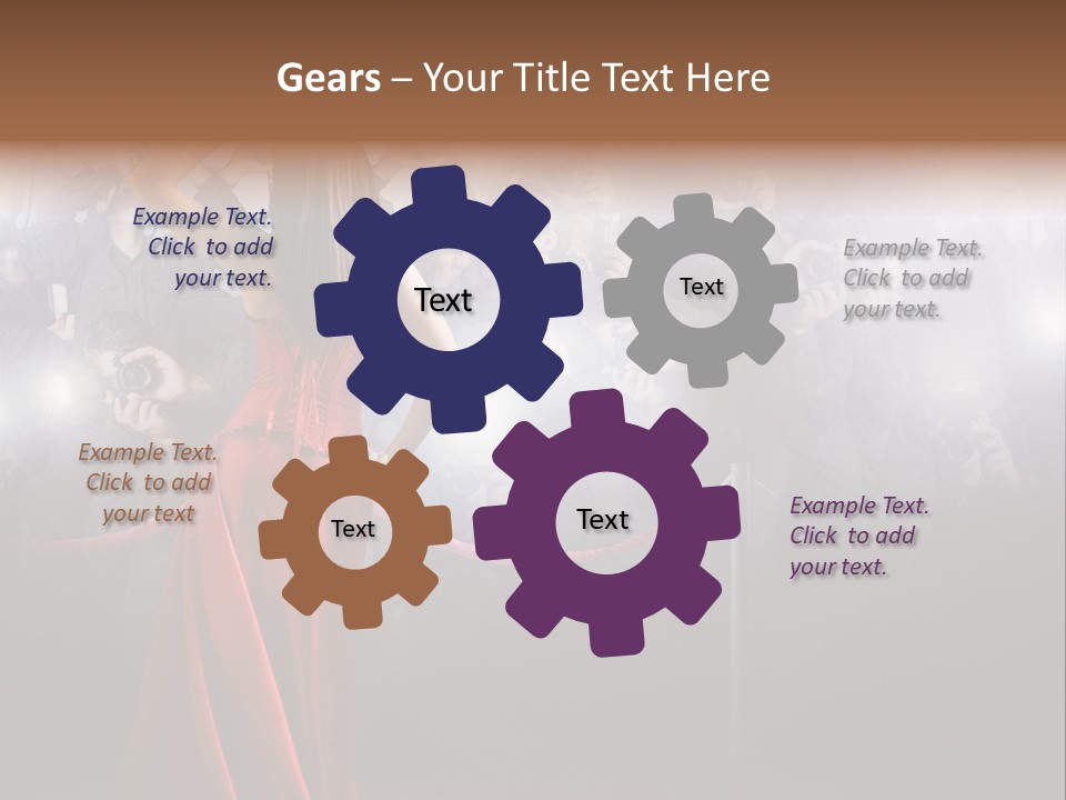 Girl Beauty Gala PowerPoint Template