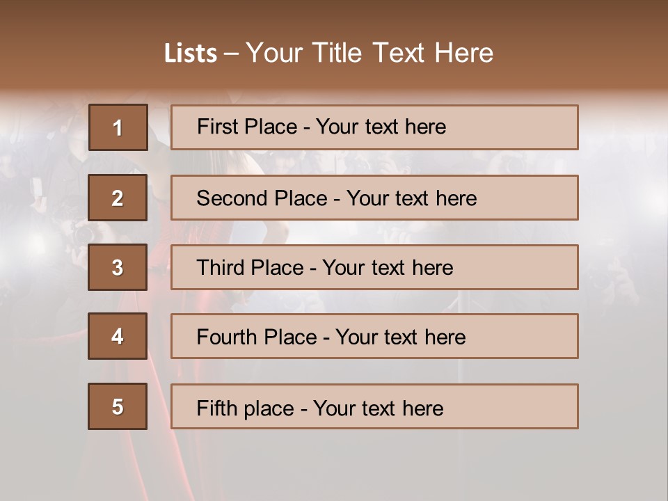 Girl Beauty Gala PowerPoint Template