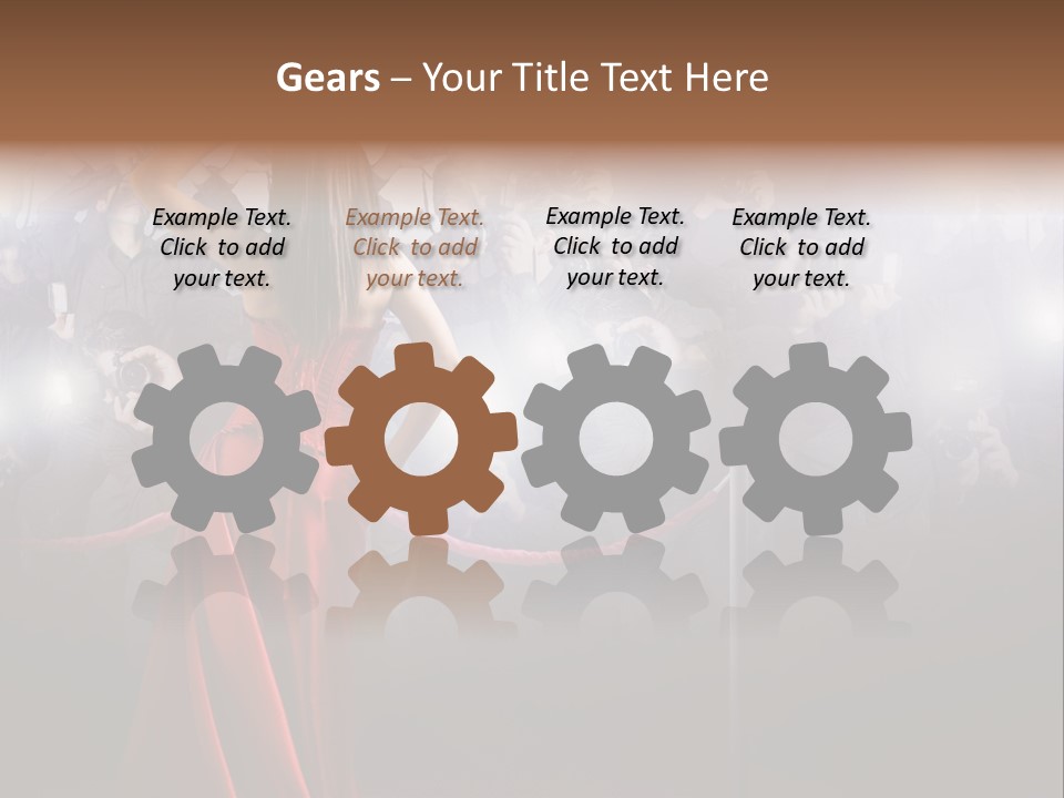 Girl Beauty Gala PowerPoint Template