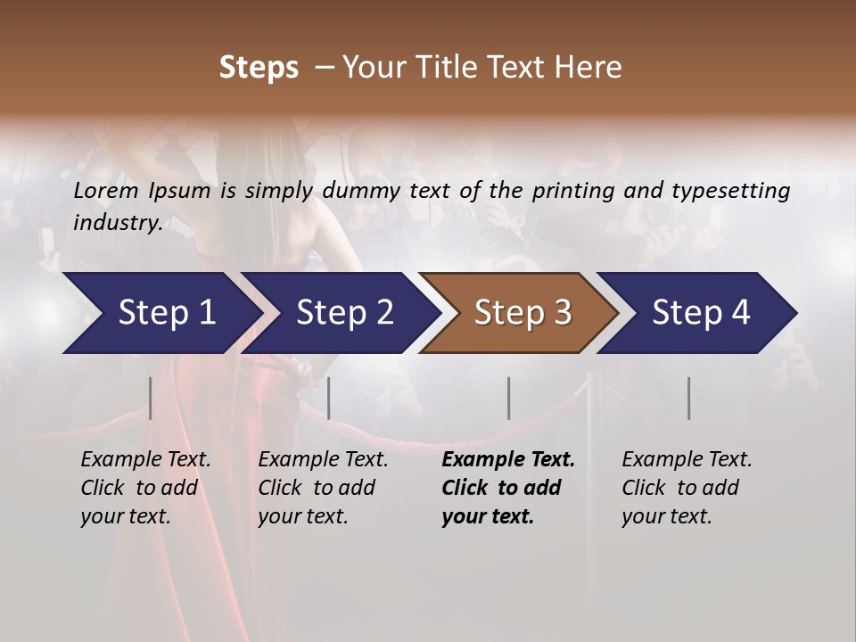 Girl Beauty Gala PowerPoint Template