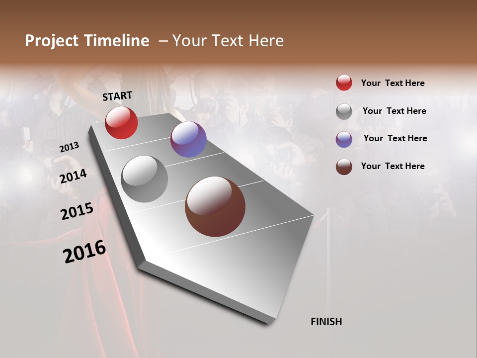 Girl Beauty Gala PowerPoint Template