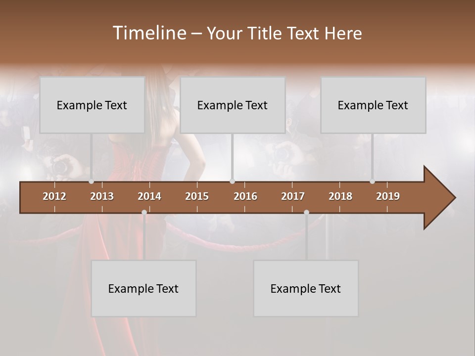 Girl Beauty Gala PowerPoint Template
