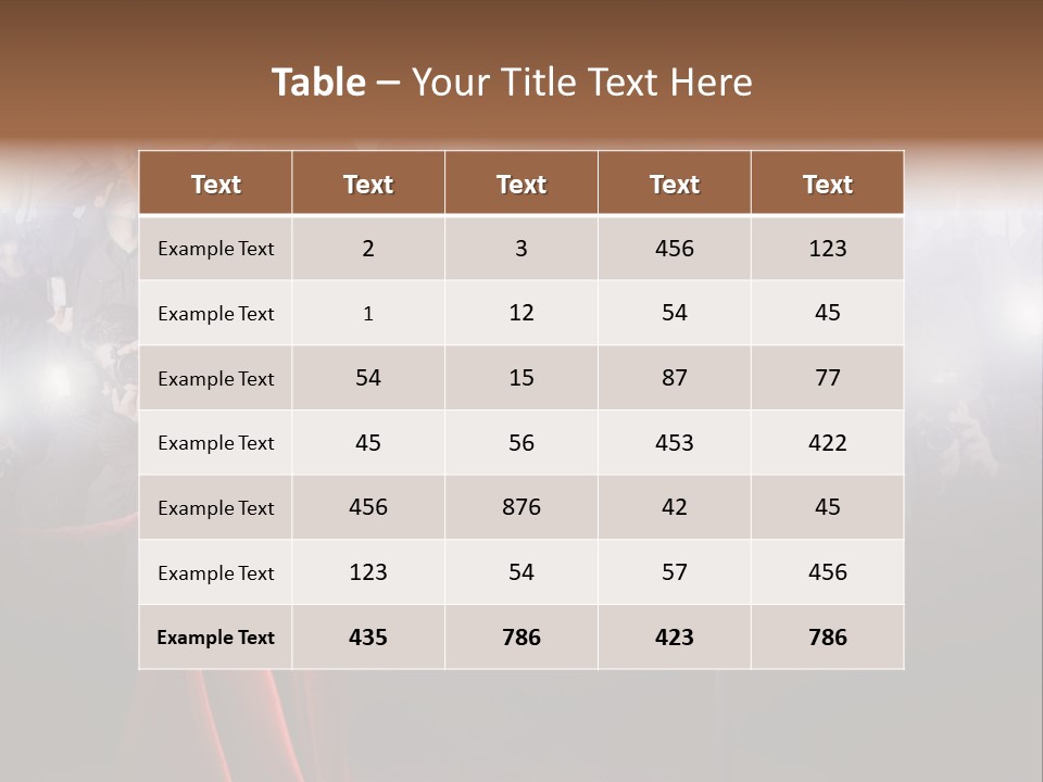 Girl Beauty Gala PowerPoint Template