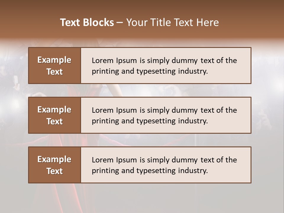 Girl Beauty Gala PowerPoint Template