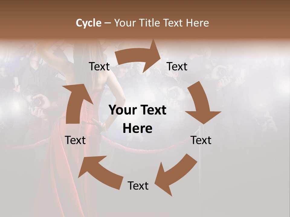 Girl Beauty Gala PowerPoint Template