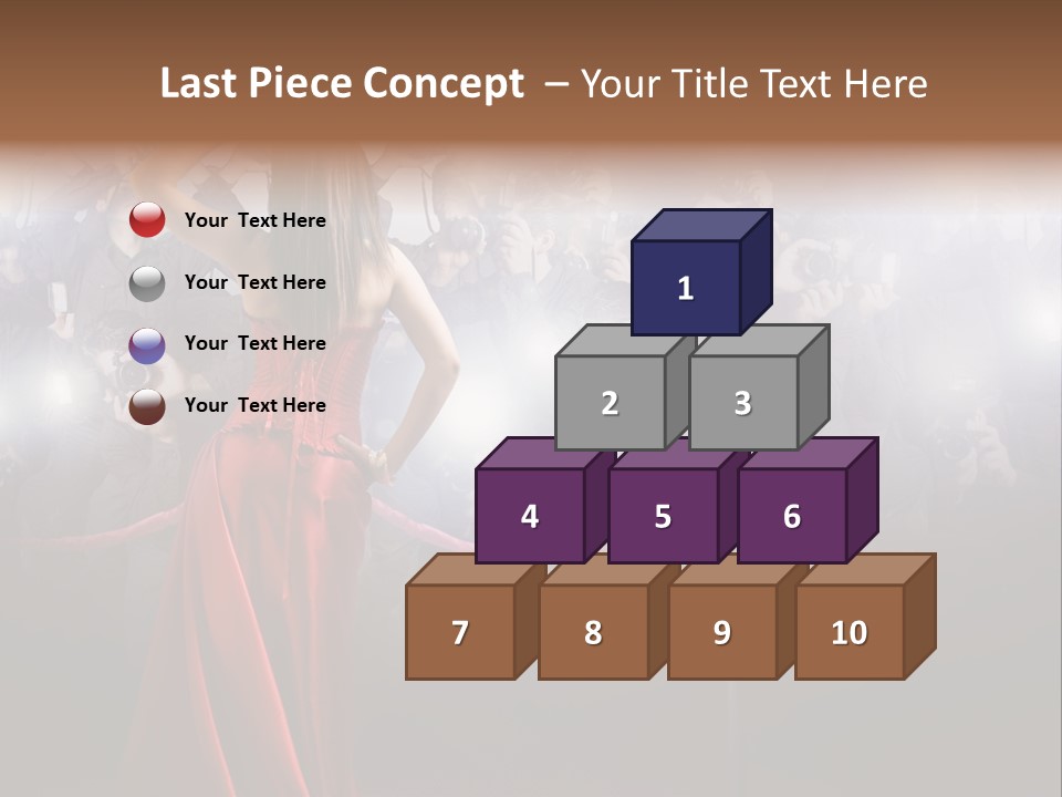 Girl Beauty Gala PowerPoint Template