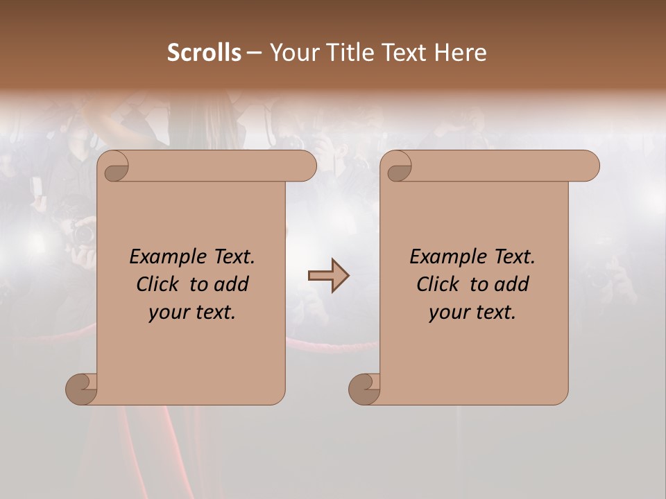 Girl Beauty Gala PowerPoint Template