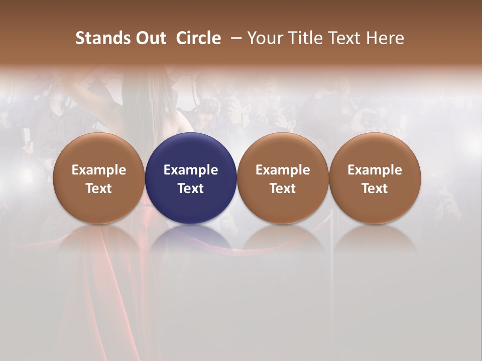 Girl Beauty Gala PowerPoint Template