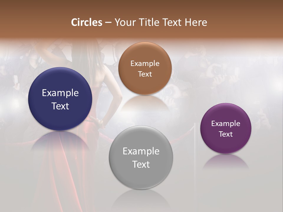 Girl Beauty Gala PowerPoint Template