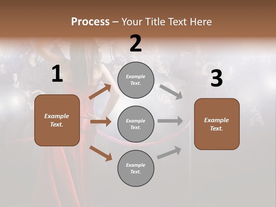 Girl Beauty Gala PowerPoint Template