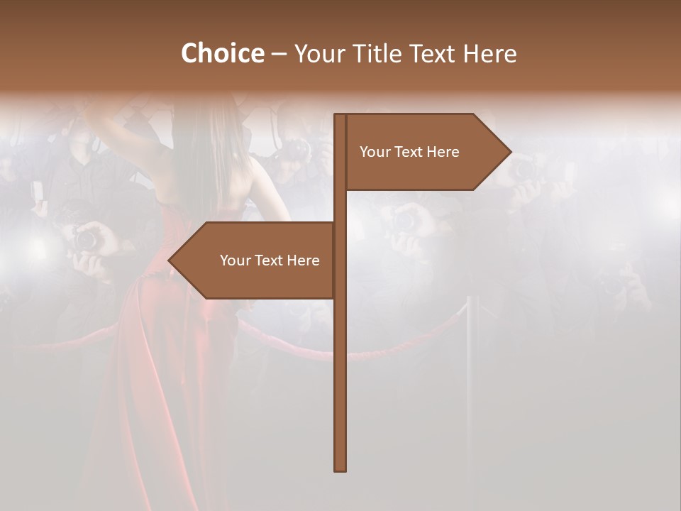 Girl Beauty Gala PowerPoint Template