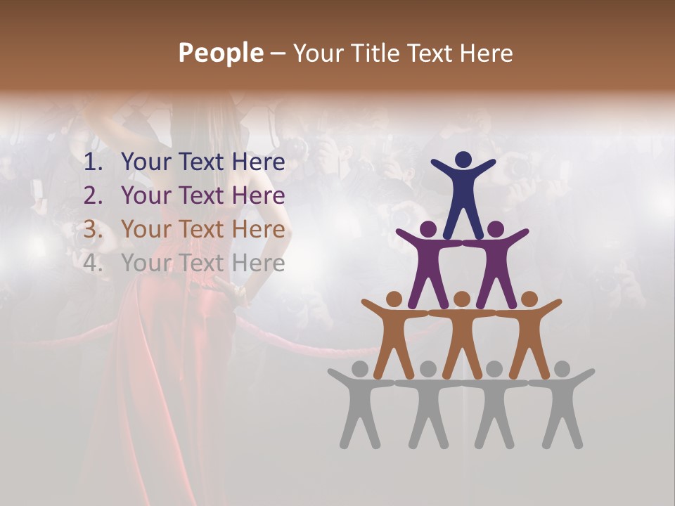 Girl Beauty Gala PowerPoint Template