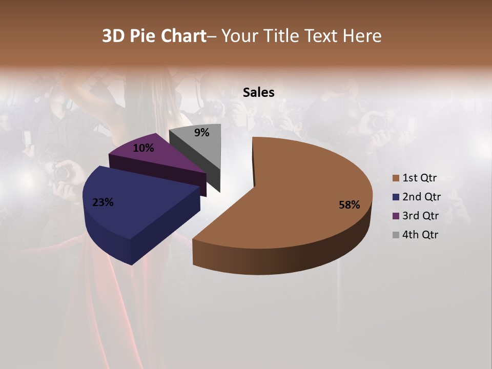 Girl Beauty Gala PowerPoint Template