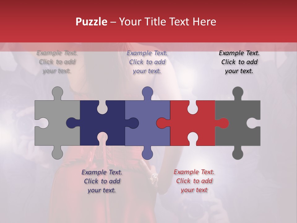 Light Posing Classic PowerPoint Template