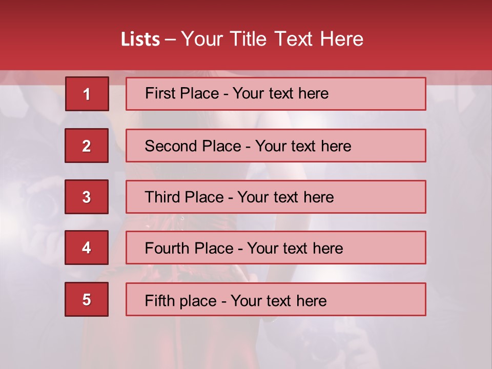 Light Posing Classic PowerPoint Template
