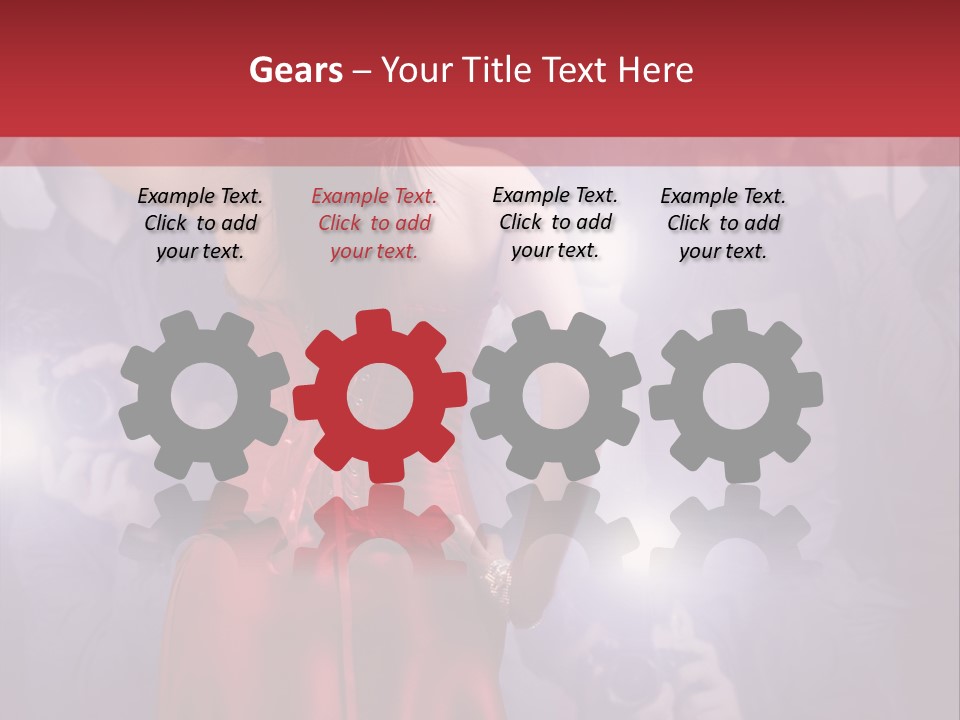 Light Posing Classic PowerPoint Template