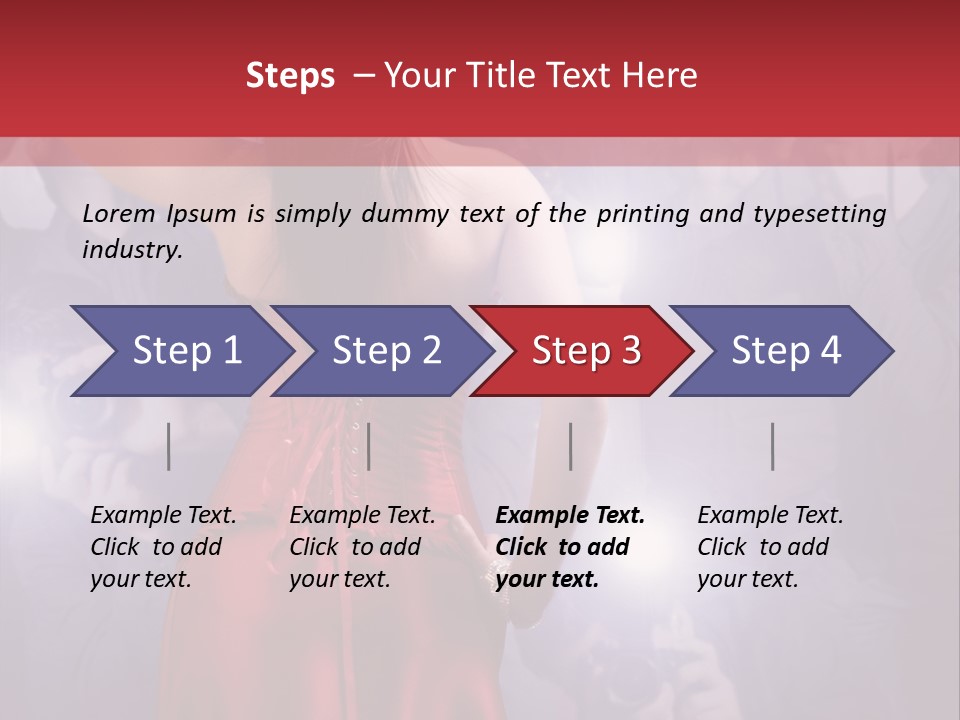 Light Posing Classic PowerPoint Template