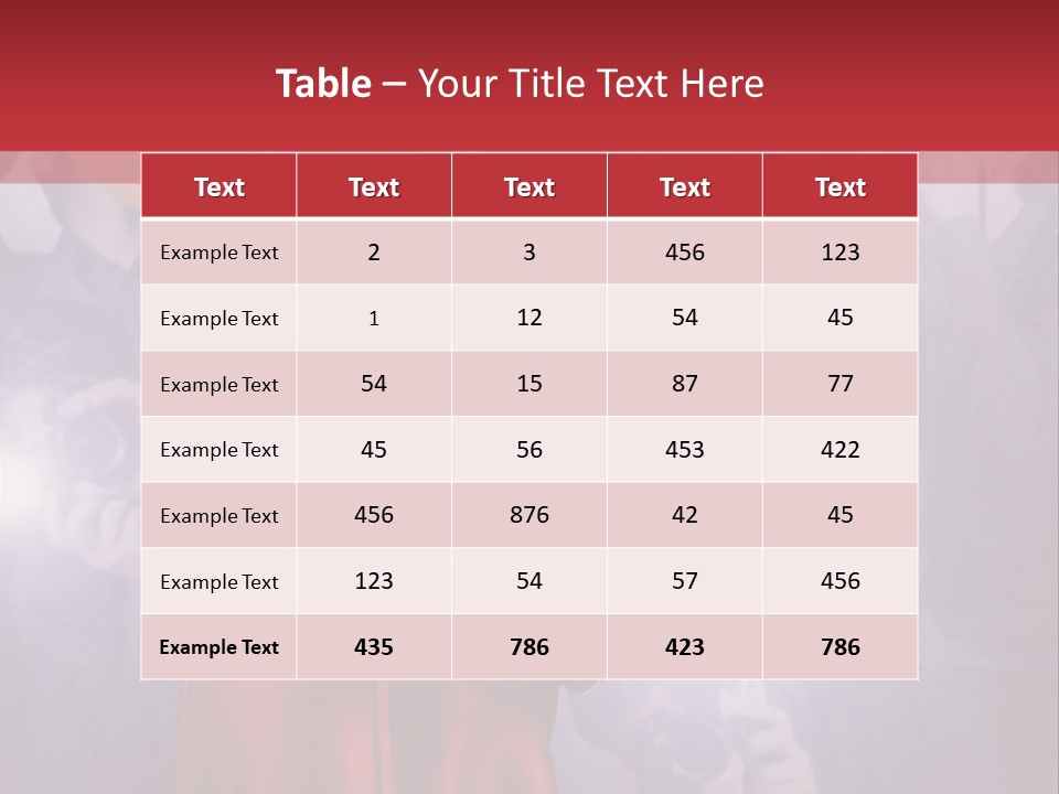 Light Posing Classic PowerPoint Template