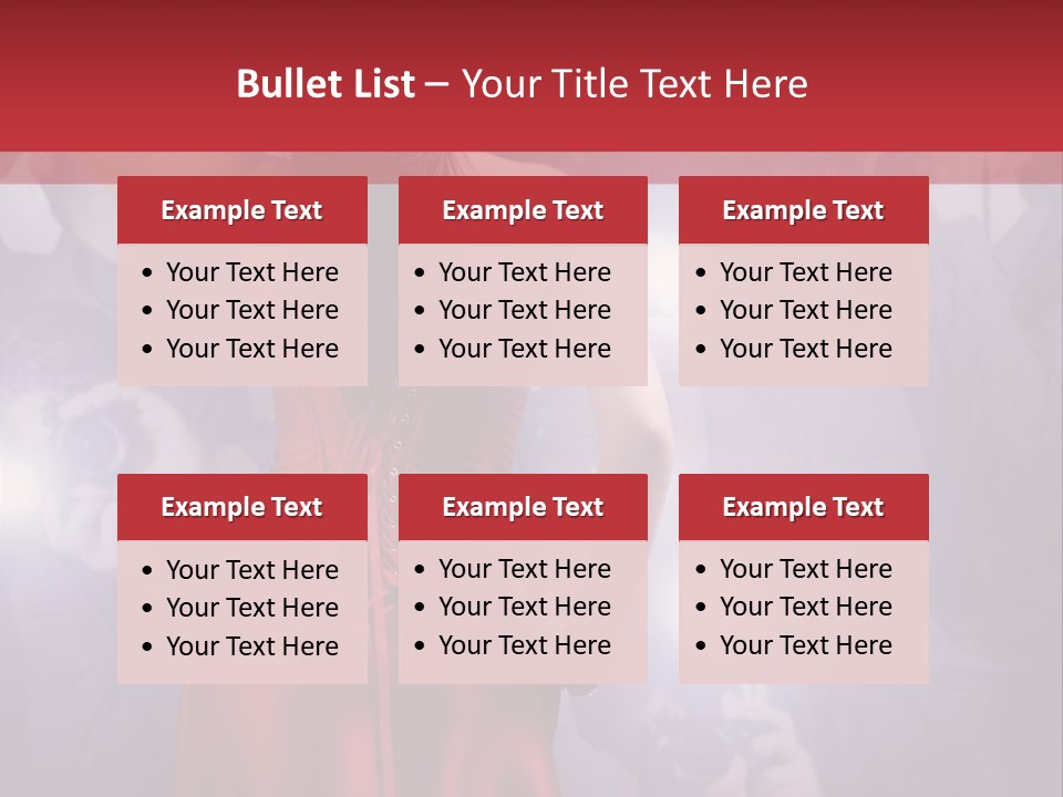 Light Posing Classic PowerPoint Template