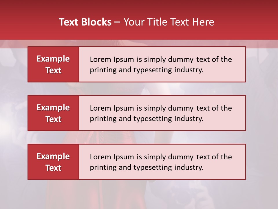 Light Posing Classic PowerPoint Template